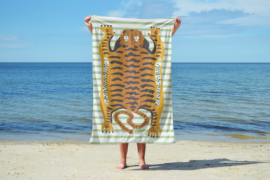 Beach Towel - Tiger