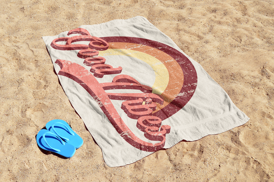 Beach Towel - Good Vibes