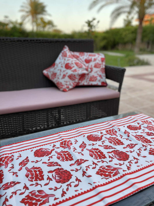Table Cloths - Red Damask