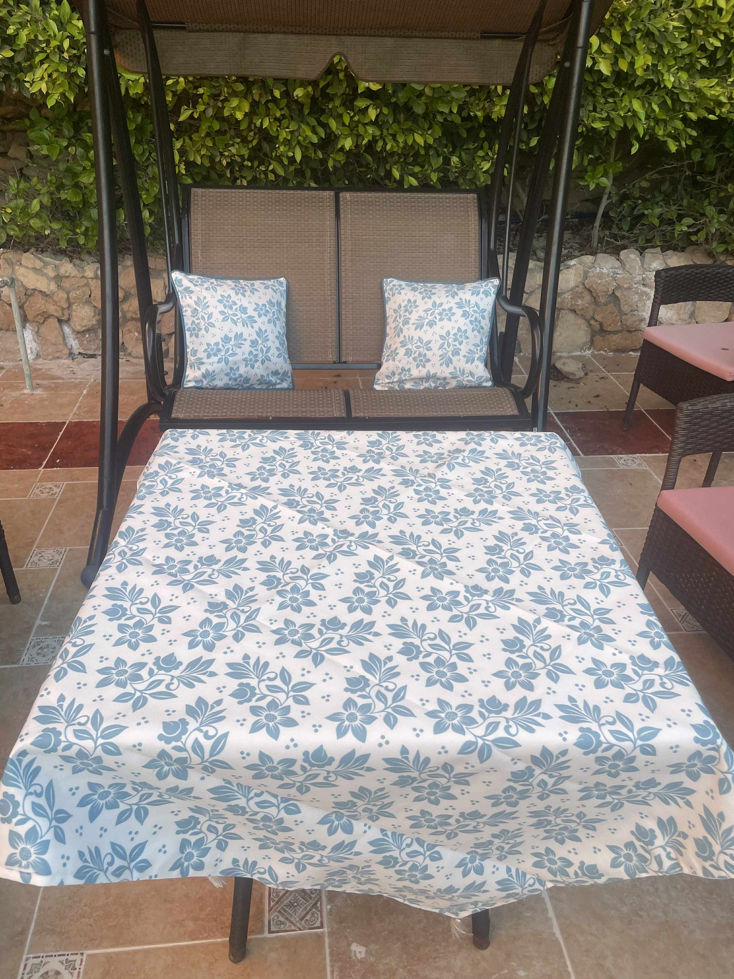 Table Cloths - Blue Floral