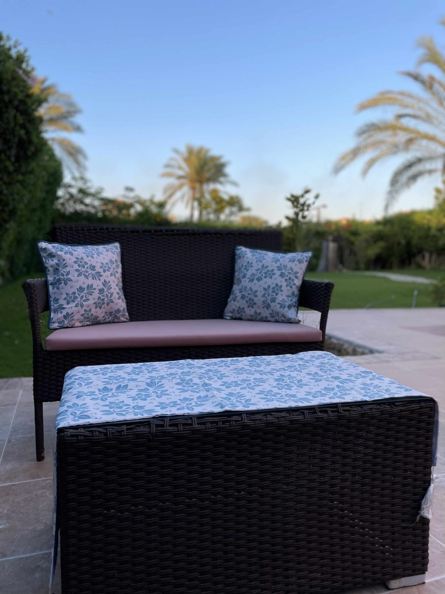 Table Cloths - Blue Floral