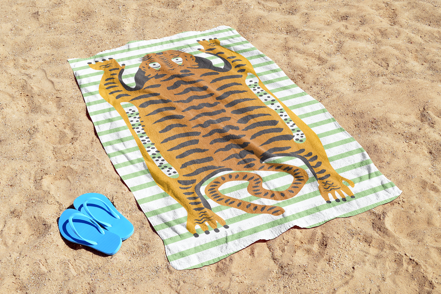 Beach Towel - Tiger