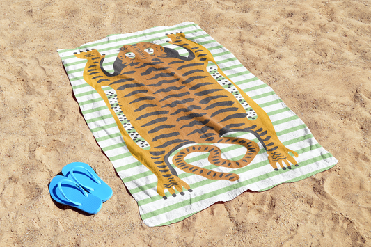 Beach Towel - Tiger